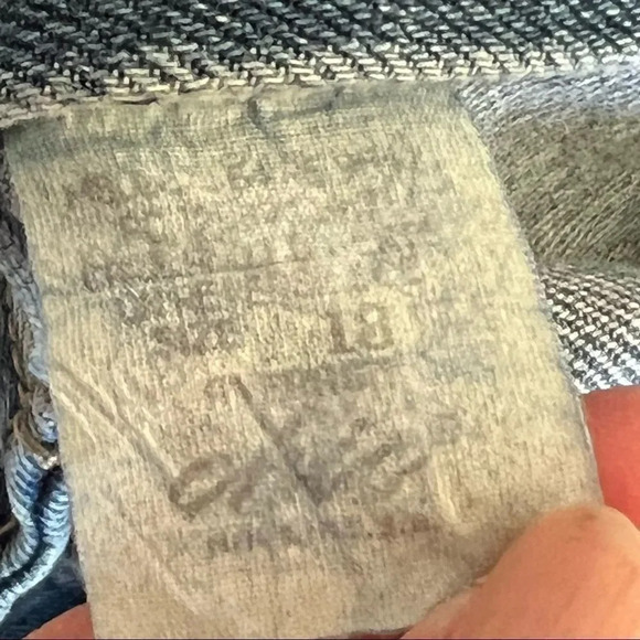 Vintage Chic Mom Jeans Plus Size 18 Cotton Denim High Waist Cheeky Bootie 90s - Picture 4 of 10